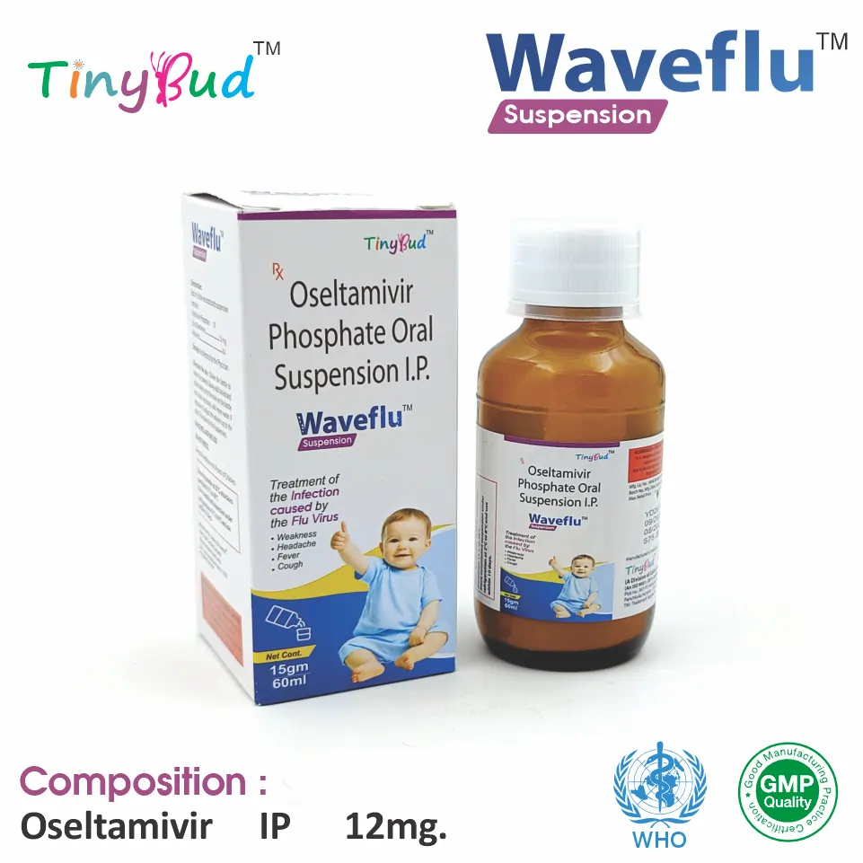 Oseltamivir Phosphate (12mg/ml) at the best price in PCD Pharma Franchise for Antiviral and Influenza Treatment.